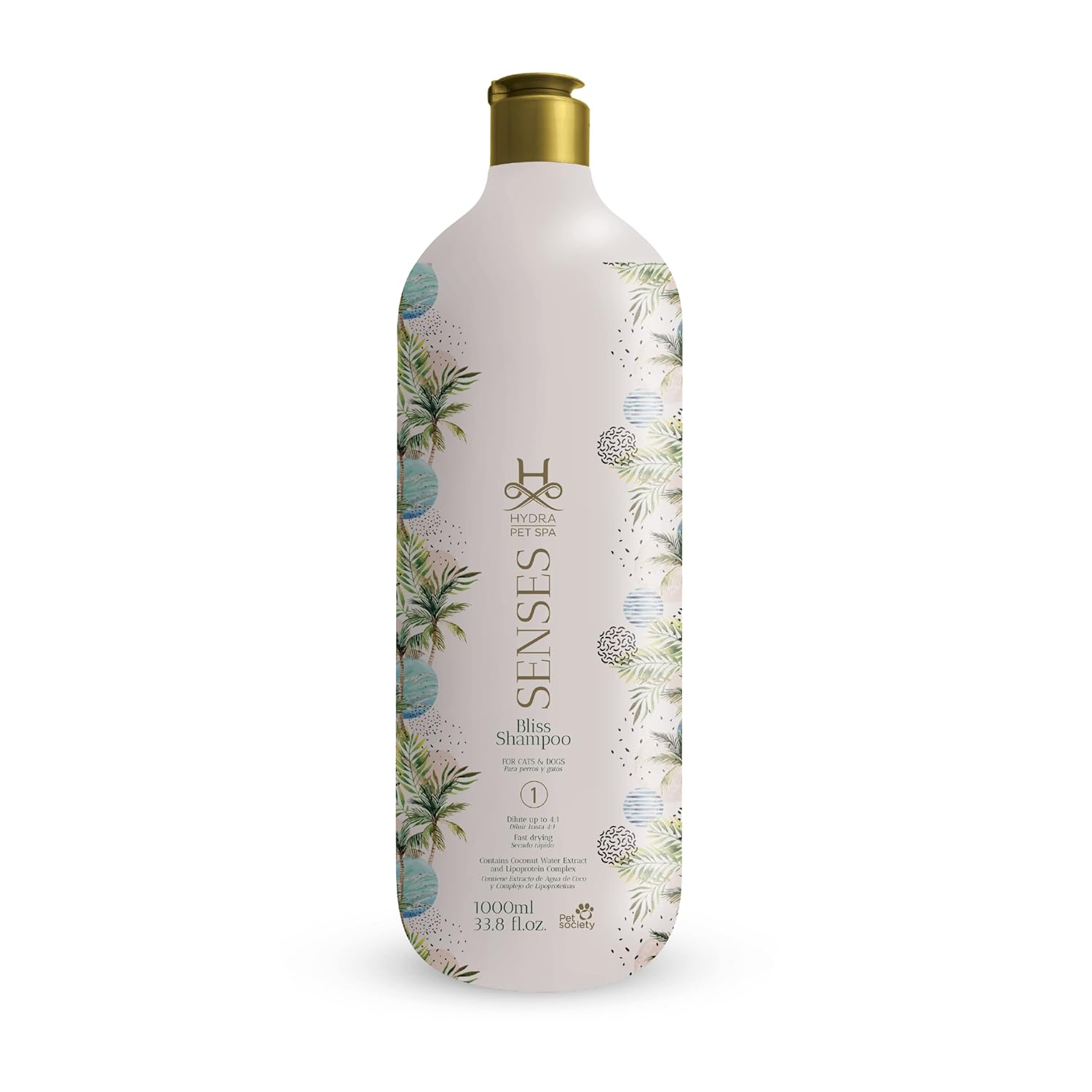 Shampoo para perros Hydra Sense Bliss 1000ml vista 1
