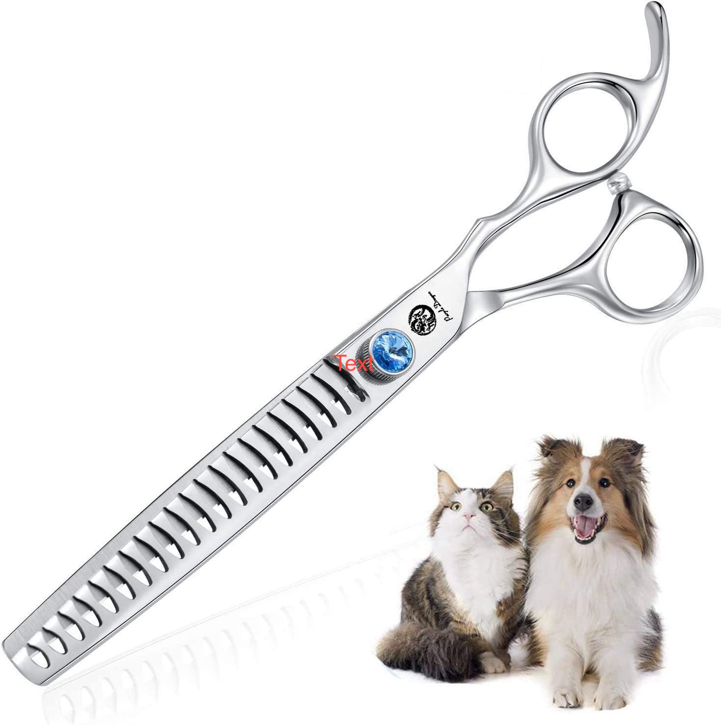 Tijera para cortar pelo de perro PURPLE DRAGON vista 1