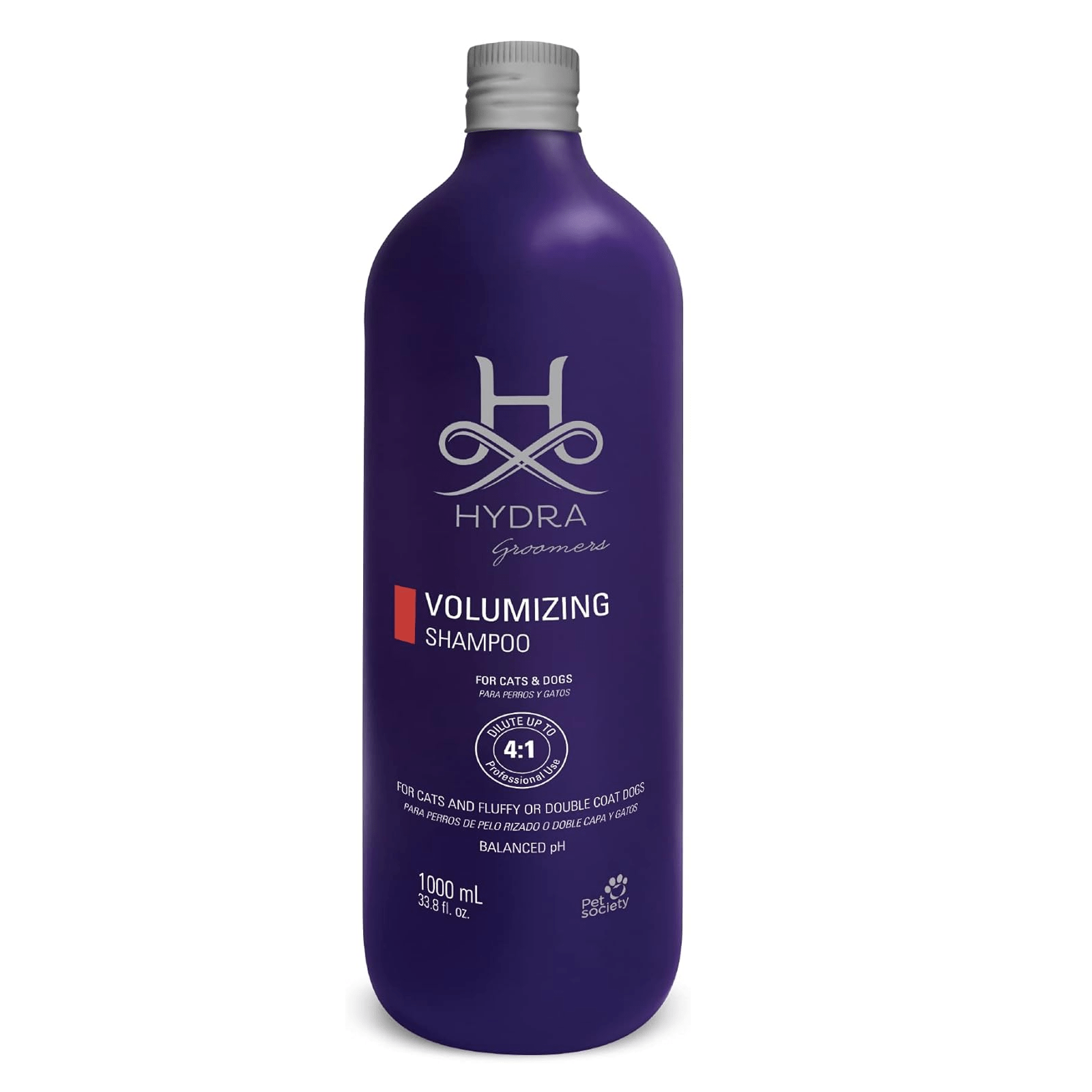 Shampoo para perros Hydra 1000ml VOLUMINIZING vista 1