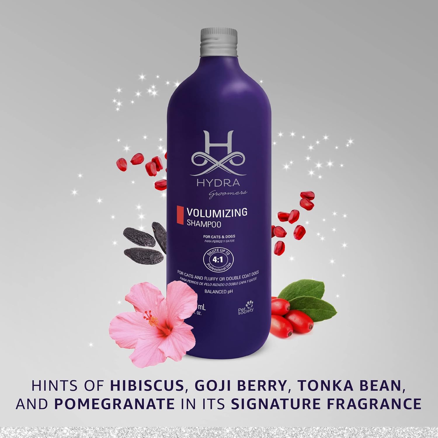 Shampoo para perros Hydra 1000ml VOLUMINIZING vista 2