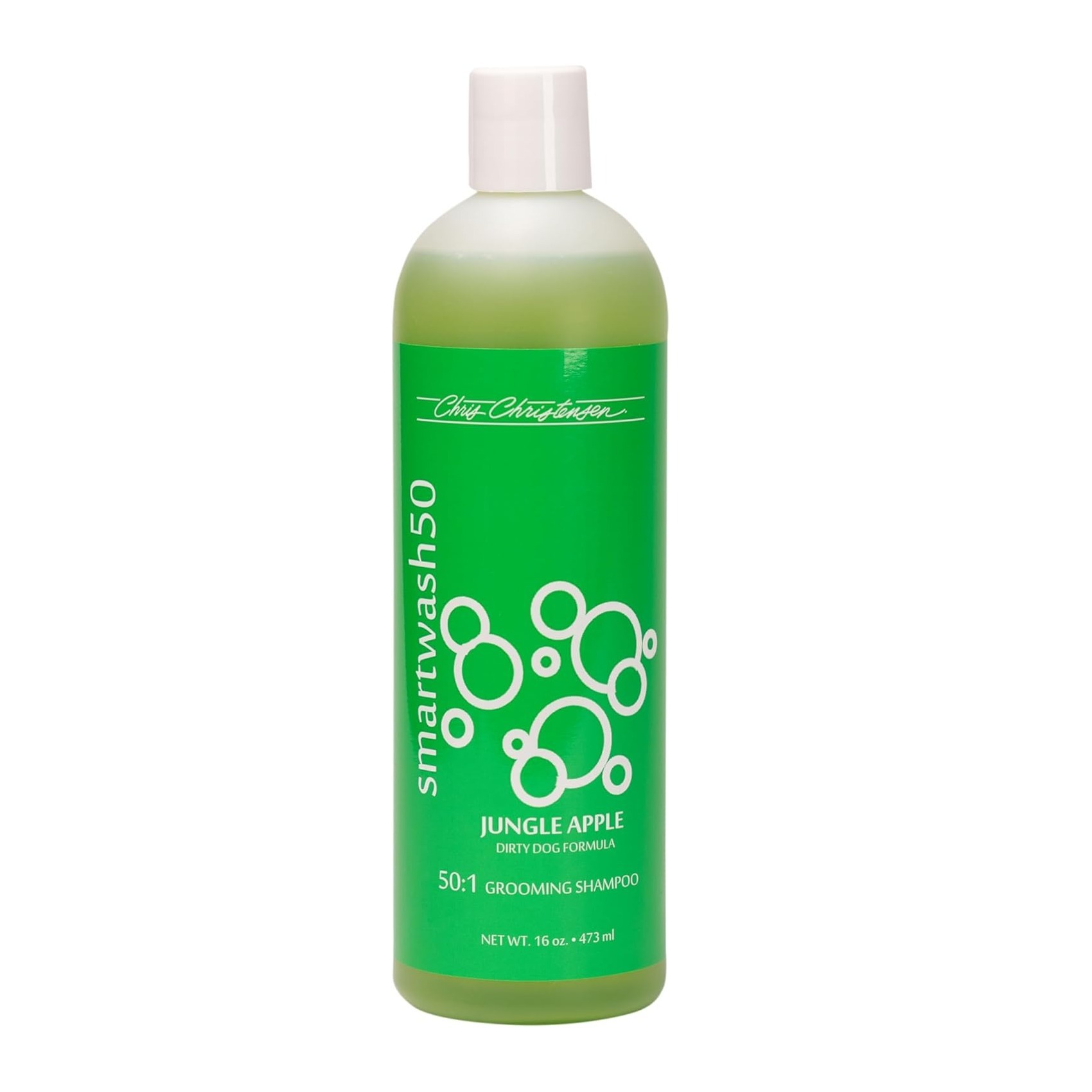 Shampoo para perros Chris Christensen Smart Wash Jungle Apple 473ml vista 1