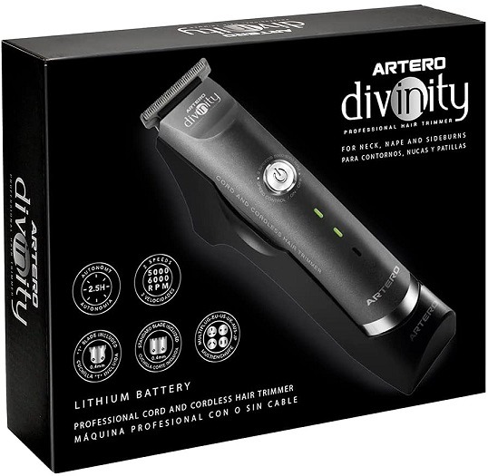Maquina para cortar pelo de perro Artero Trimmer Divinity inhalambrica vista 5