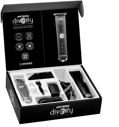 Maquina para cortar pelo de perro Artero Trimmer Divinity inhalambrica vista 3