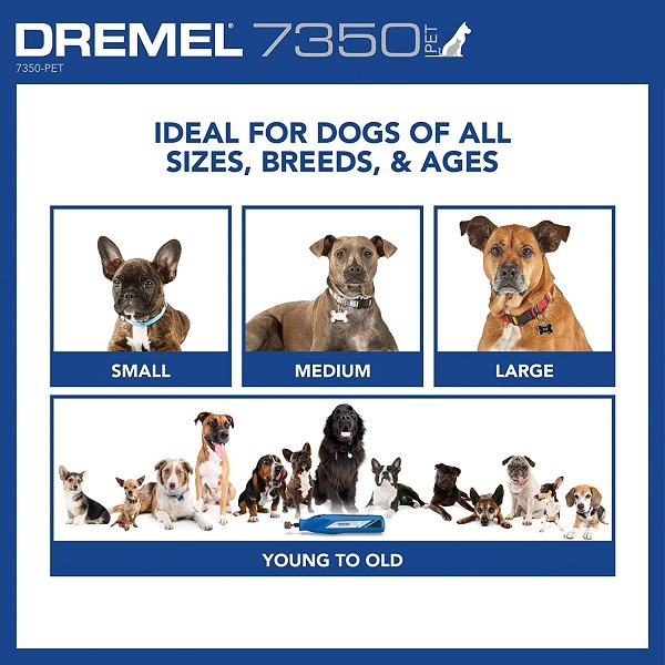 Lima de uñas para perros DREMEL vista 3