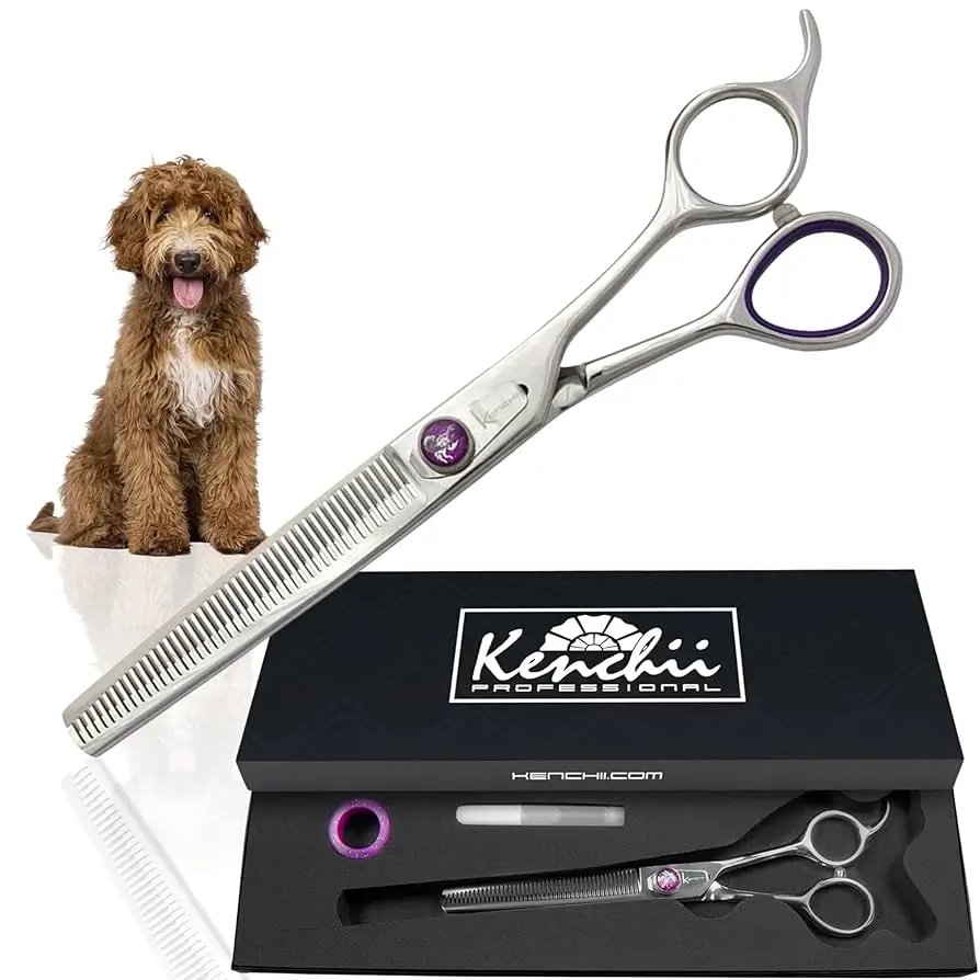 Tijera para perros Kenchii Scorpion pulidora 7 pulgadas vista 2