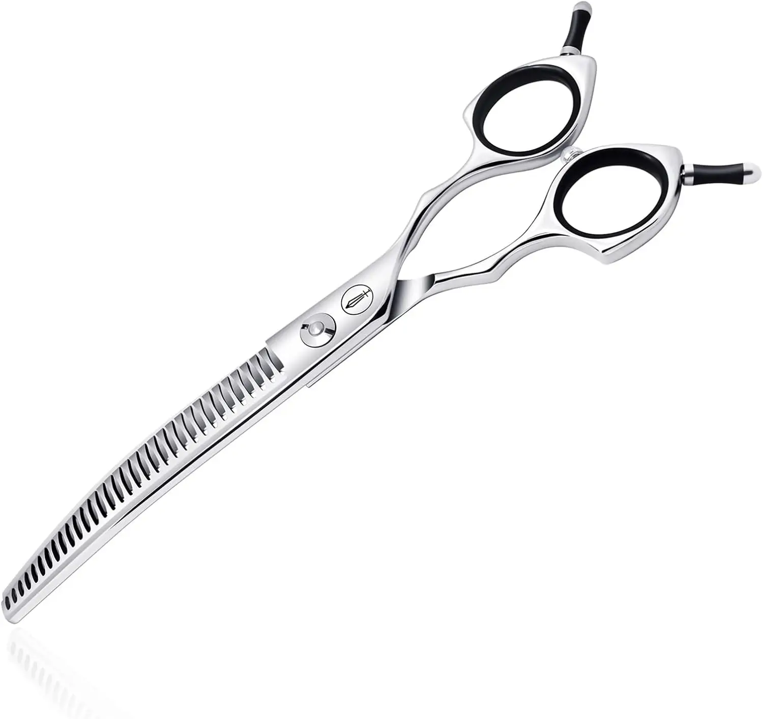 Tijeras para perros HASHIMOTO tiburon curva 33 dientes  7 pulgadas vista 1